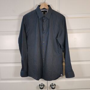 Banana Republic Blue Dress Shirt Classic Formal Wear